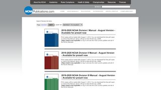 
                            10. NCAA Publications - Manuals