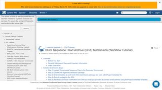 
                            13. NCBI Sequence Read Archive (SRA) Submission (Workflow Tutorial ...