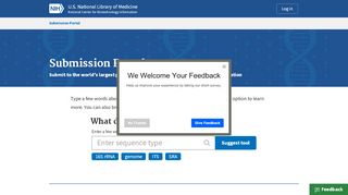 
                            1. NCBI Submission Portal - NIH