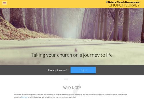 
                            5. NCD Church Survey: Welcome