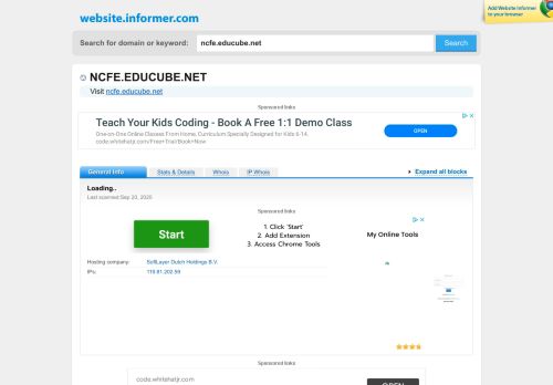 
                            9. ncfe.educube.net at Website Informer. Educube. Visit Ncfe Educube.