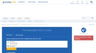 
                            13. NCL.com (Moreso MyNCL) cant log in - Norwegian Cruise Line ...