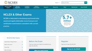 
                            3. NCLEX & Other Exams | NCSBN