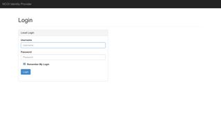 
                            12. NCOI Identity Provider