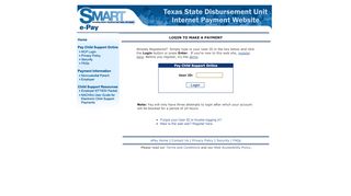
                            4. NCP Login - Texas Child Support Processing Center