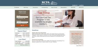 
                            6. NCPAFCU Home Page