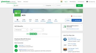 
                            11. NCR Employee Benefits and Perks | Glassdoor.co.in