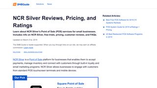 
                            12. NCR Silver Reviews - The SMB Guide