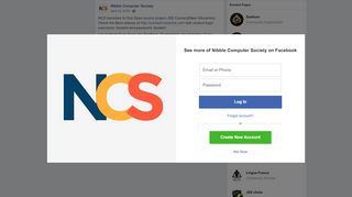 
                            10. NCS launches its first Open source... - Nibble Computer Society ...