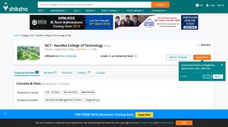 
                            8. NCT - Nandha College Of Technology, Erode - Courses, Placement ...