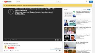 
                            5. NCTRC Practice Exam - YouTube