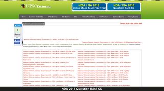 
                            11. NDA & NA Exam I 2018 Application Form | Online Application Forms ...