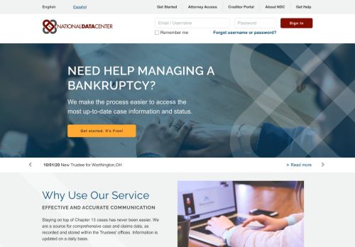 
                            2. NDC | Chapter 13 Bankruptcy Case Information