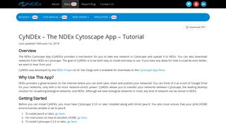 
                            4. NDEx - The Network Data Exchange - CyNDEx Tutorial