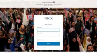 
                            9. NDI Staff Portal - National Democratic Institute