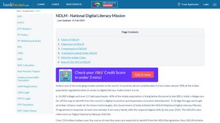 
                            10. NDLM - National Digital Literacy Mission - BankBazaar