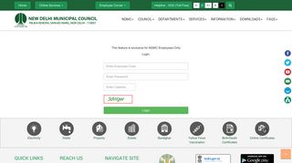 
                            7. NDMC-Payslip Login