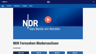 
                            13. NDR Fernsehen Niedersachsen | NDR.de - Fernsehen - Livestream