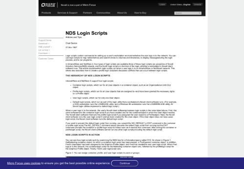 
                            9. NDS Login Scripts - Support - Novell