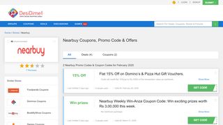 
                            7. Nearbuy Coupons, Promo code, Offers & Deals - UPTO 100% OFF ...