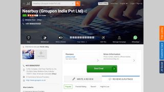 
                            12. Nearbuy (Groupon India Pvt Ltd), Midleton Row - E Commerce ...