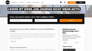 
                            12. Nebenjob als Erste-Hilfe-Ausbilder (m/w) bei PRIMEROS in Leipzig~