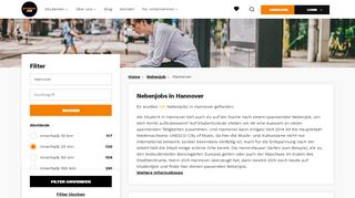 
                            12. Nebenjob Hannover | StudentJob DE