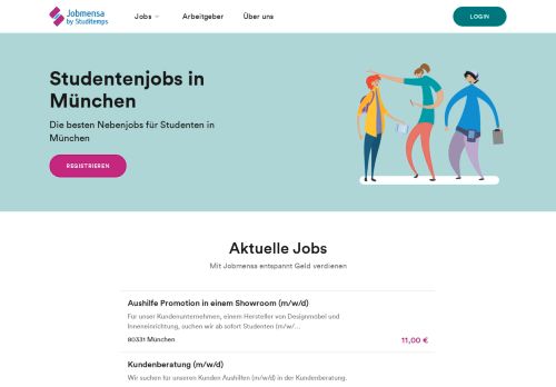 
                            2. Nebenjob in München | Jobmensa