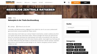 
                            7. Nebenjobs in der Thalia Buchhandlung | NEBENJOB-ZENTRALE