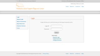 
                            7. Nebraska Child Support Payment Center | Employers | Login