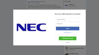 
                            11. NEC Argentina - Aplicateca es una tienda virtual pensada... | Facebook
