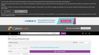 
                            10. NEC Group Jobs, Vacancies & Careers - Caterer