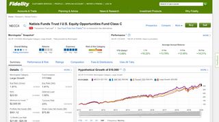 
                            9. NECCX - Natixis Funds Trust I U.S. Equity Opportunities Fund Class ...