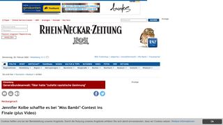 
                            12. Neckargerach: Jennifer Kolbe schaffte es bei 