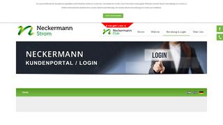 
                            1. Neckermann Strom – Ihr Partner für grünen Strom - Kunden Login