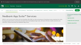 
                            6. Nedbank App Suite™ Services