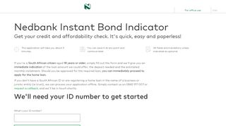 
                            4. Nedbank Home Loan Application