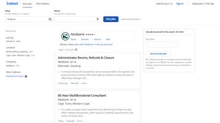 
                            6. Nedbank Jobs - February 2019 | Indeed.co.za
