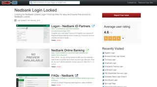 
                            11. Nedbank Login Locked