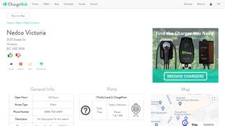 
                            9. Nedco Victoria | Victoria, BC | EV Station - ChargeHub