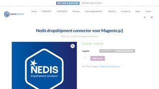 
                            11. Nedis dropshipment connector voor Magento p/j - Webshopimporter ...