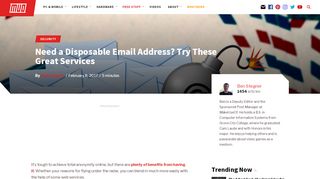 
                            7. Need a Disposable Email Address? Try These Great Services