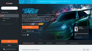 
                            5. Need for Speed™ for PC | Origin