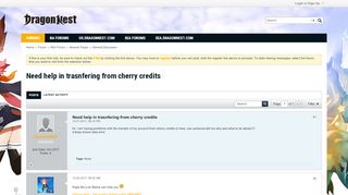 
                            6. Need help in trasnfering from cherry credits - DragonNest Forums