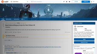 
                            12. Need help setting up Vorpx for Star Citizen VR : starcitizen - Reddit