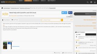 
                            3. Need help with QuickPic and CM Cloud - XDA Forums - XDA Developers