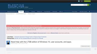 
                            7. Need help with the LTSB edition of Windows 10, user accounts, and ...