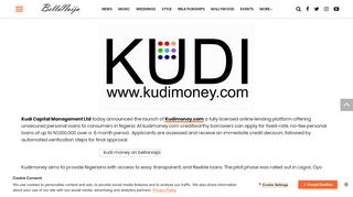 
                            7. Need Immediate Cash? Online Lending Platform Kudimoney.com ...