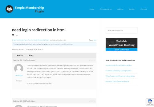 
                            9. need login redirection in html - Membership Plugin