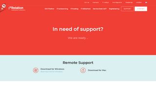 
                            2. Need support? We are ready right now... - IT Relation